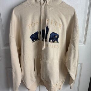 Brandy Melville Yellow Sweatshirt